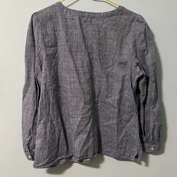 Talbots Petite Tunic Long Sleeved Shirt size l - Picture 5 of 6